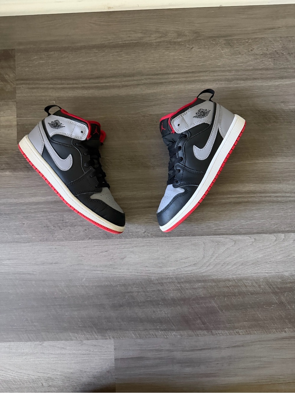 Air Jordan 1 Mid PS 'Bred Shadow' Size 1.5y